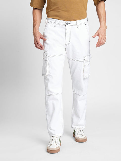 White Cargo Pants - Cargo - 240210125