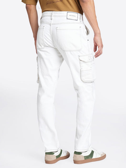 White Cargo Pants - Cargo - 240210125