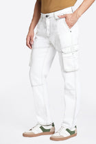 White Cargo Pants - Cargo - 240210125