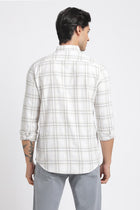 White Checks Cotton Shirt - Shirt - 240427567