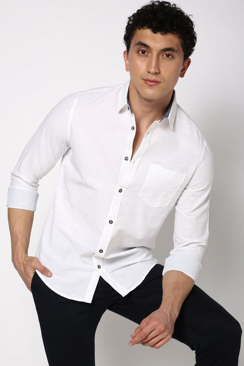 White Cotton Shirt - Shirt - 230524728