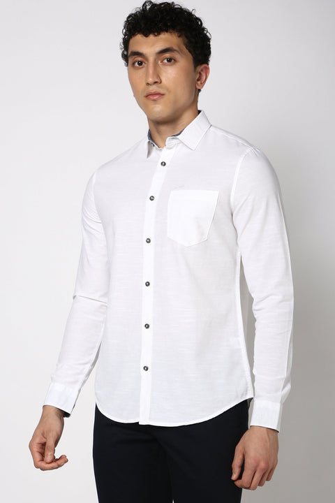 White Cotton Shirt - Shirt - 230524728