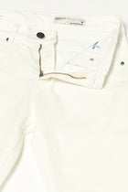 WHITE PLAIN SLIM FIT JEANS - Jeans - 241010230