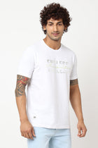 White Printed Cotton T-shirt - T-Shirt - 230430448