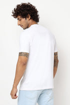 White Printed Cotton T-shirt - T-Shirt - 230430448