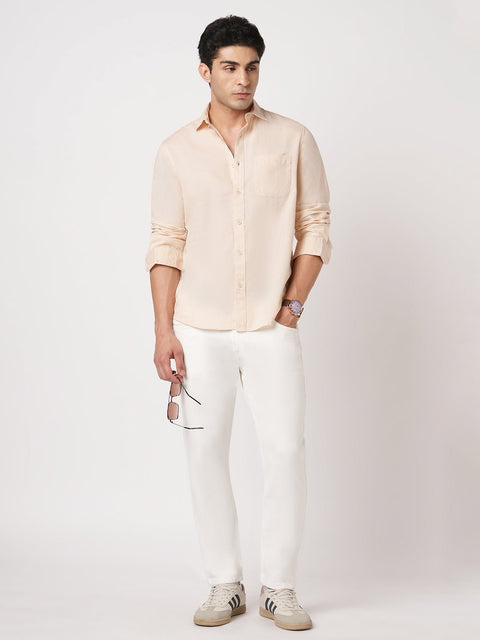 WHITE RAW SLIM FIT DENIM - Jeans - 251010877