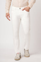 WHITE RAW SLIM FIT DENIM - Jeans - 251010877