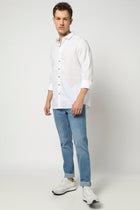 White Tailored Fit Shirt - Shirts - 250331038