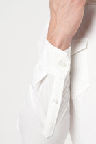 WHITE TAILORED FIT UTILITY POCKET SHIRT-Shirt - 241229979