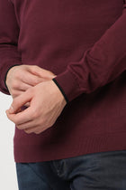 WINE KNITTED FLATKNIT POLO - T Shirt - 250960021