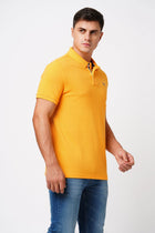 Yellow Polo Cotton T-Shirt - T-Shirt - 231231269