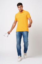 Yellow Polo Cotton T-Shirt - T-Shirt - 231231269