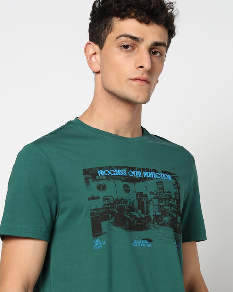 ZUREN Round Neck T-Shirt - T-Shirt - 2412301126