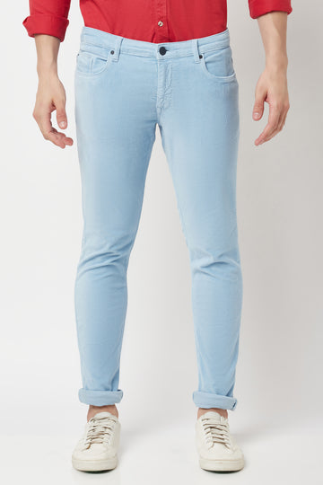 Aqua Blue Skinny Fit Jeans