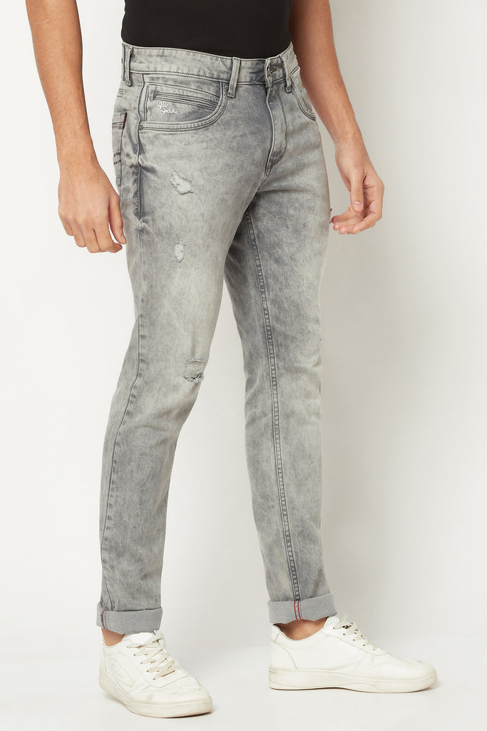  Grey  Heavy Fade Jeans 