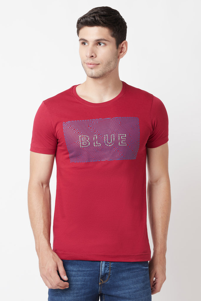 Red Printed T-shirt