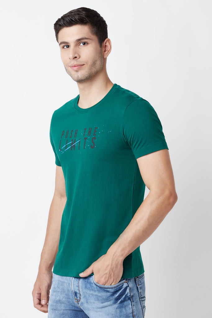 Green Printed T-shirt