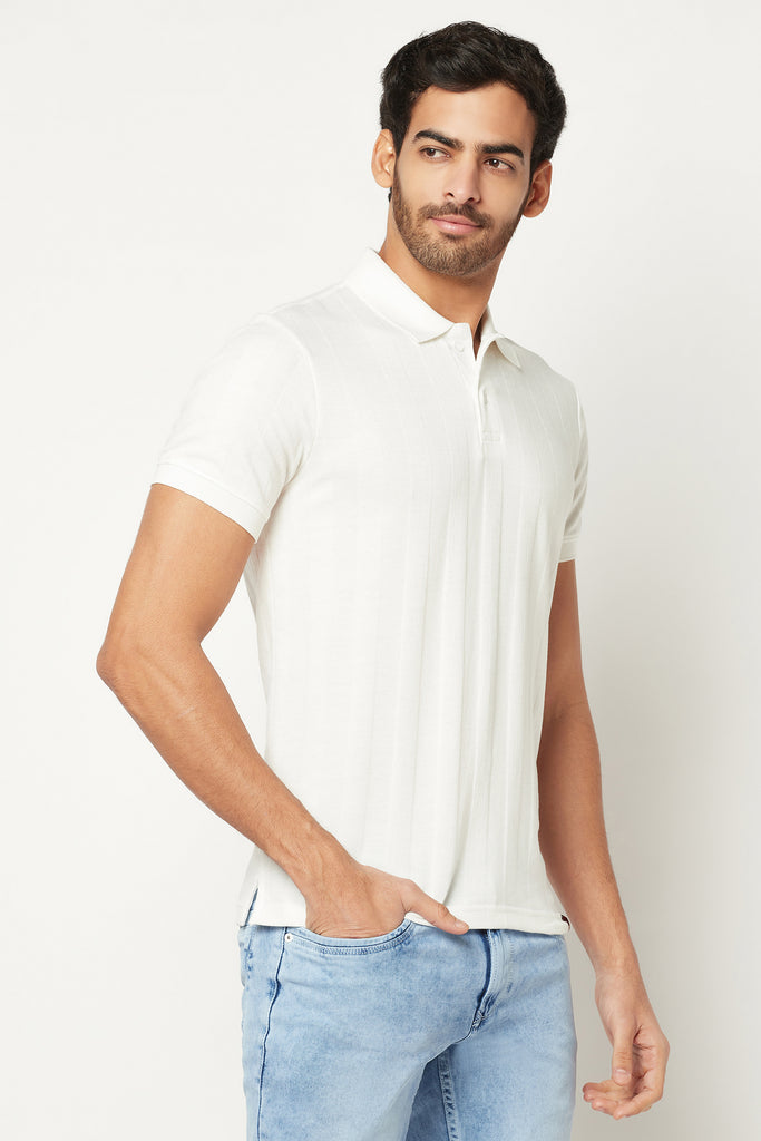 White Casual T-Shirt