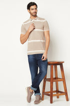 Dark Blue Lightly Faded Jeans - Jeans - 