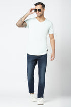 Dark Blue Skinny Fit Jeans - Jeans - 221211182