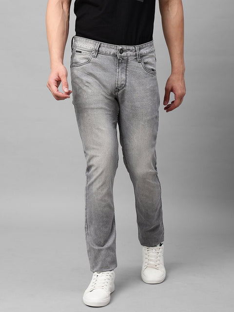 Grey Slim Fit Jeans - Jeans - 230210173