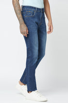 Mid Blue Slim Fit Jeans - Jeans - 221211106