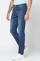 Mid Blue Slim Fit Jeans - Jeans - 221211106